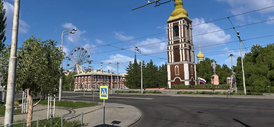МОД Проект Черноземье v2.0.1 ДЛЯ EURO TRUCK SIMULATOR 2