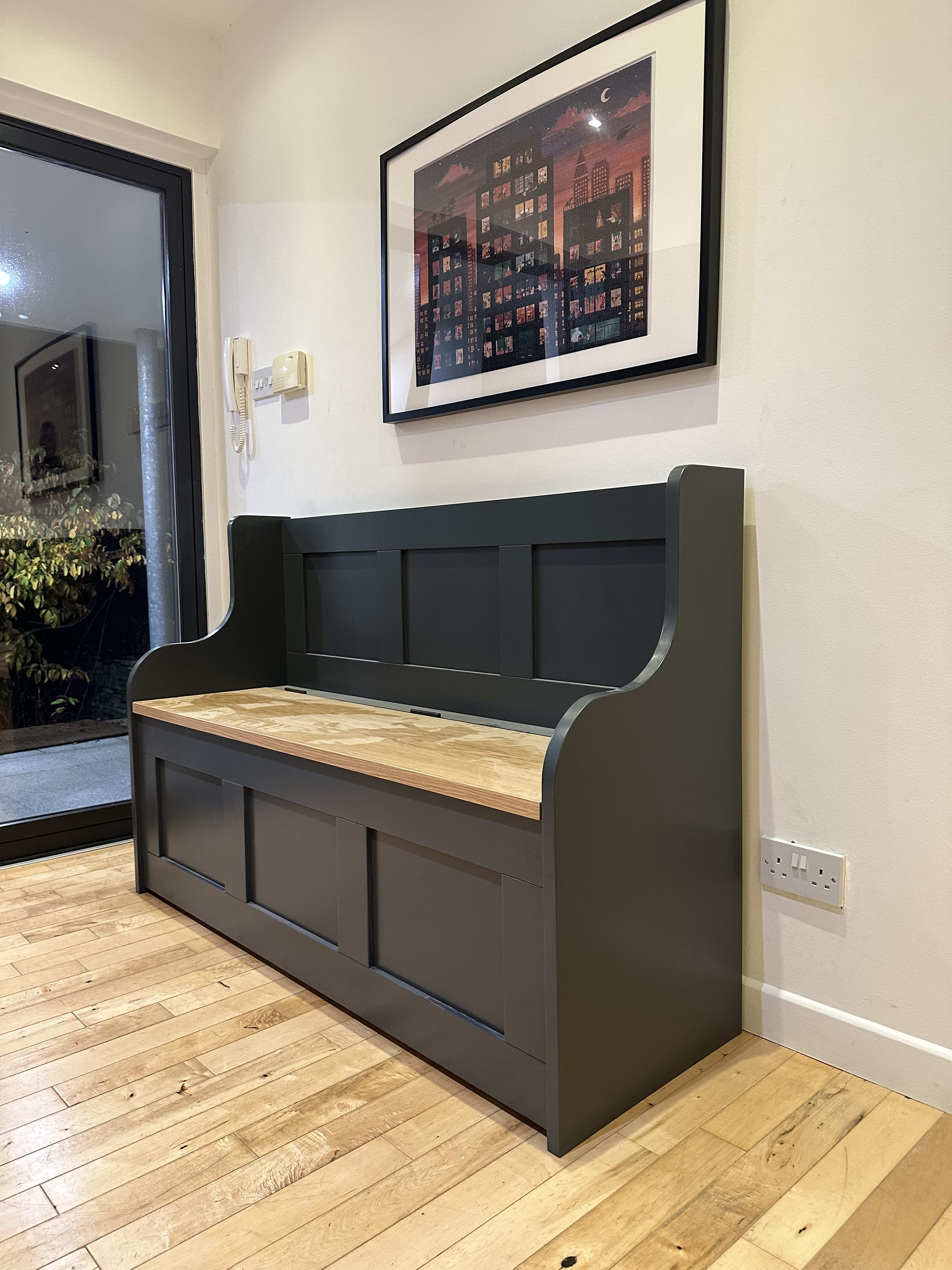 Low Back Monks Benches