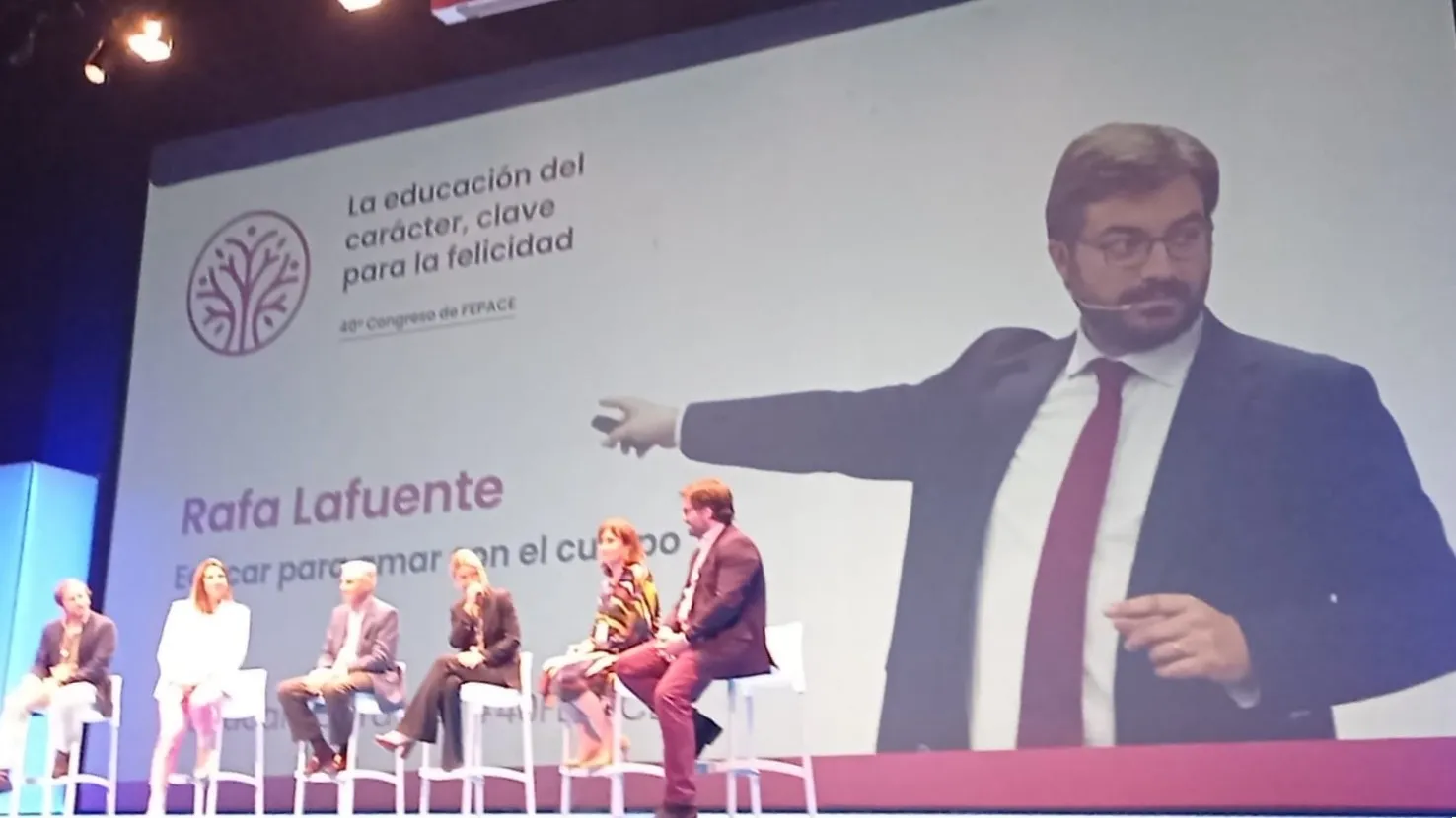 Rafa Lafuente en un evento