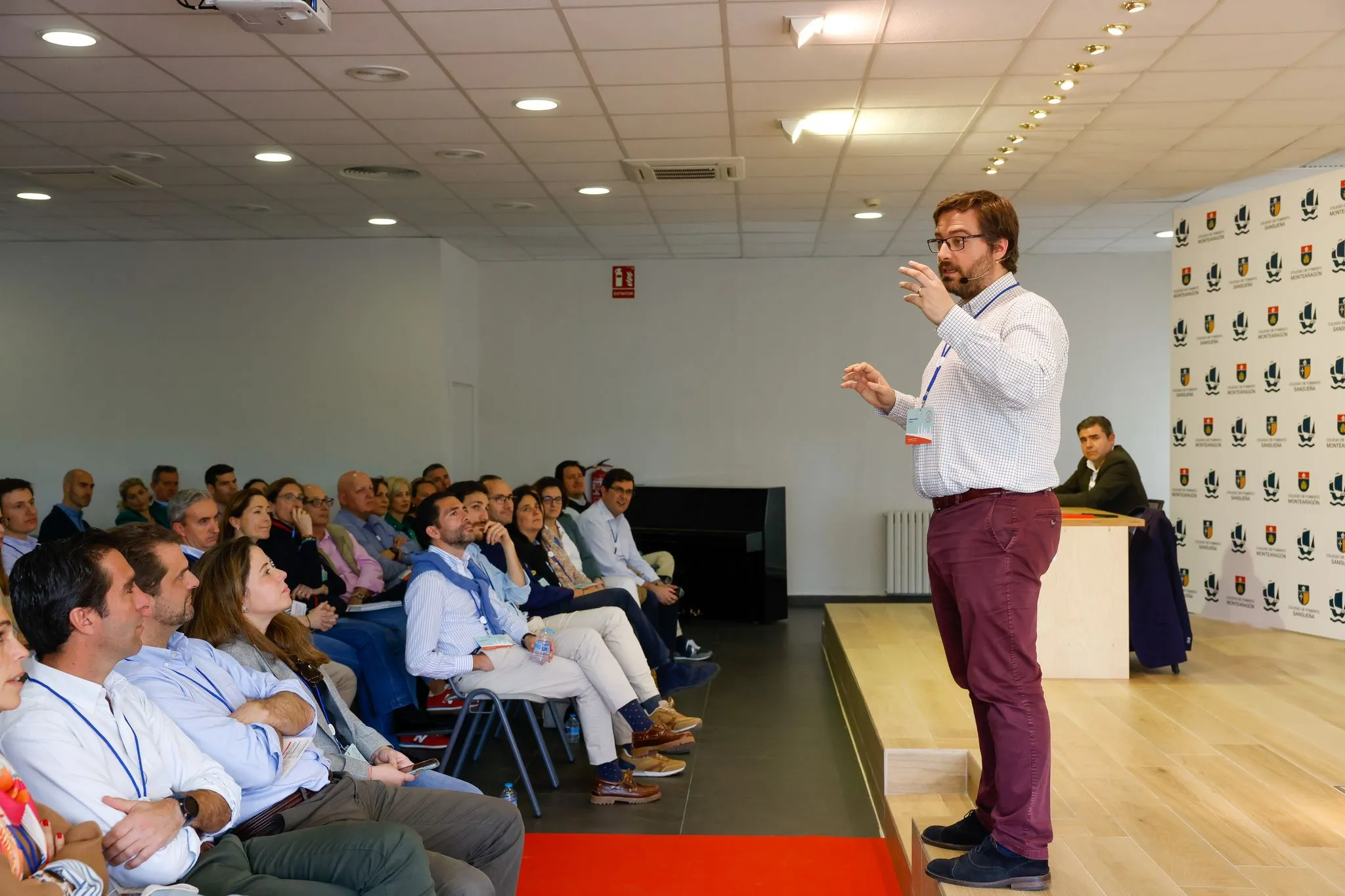 Rafa Lafuente dando una sesión