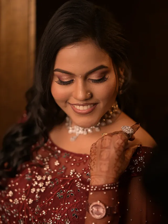 Reception Look by Megha