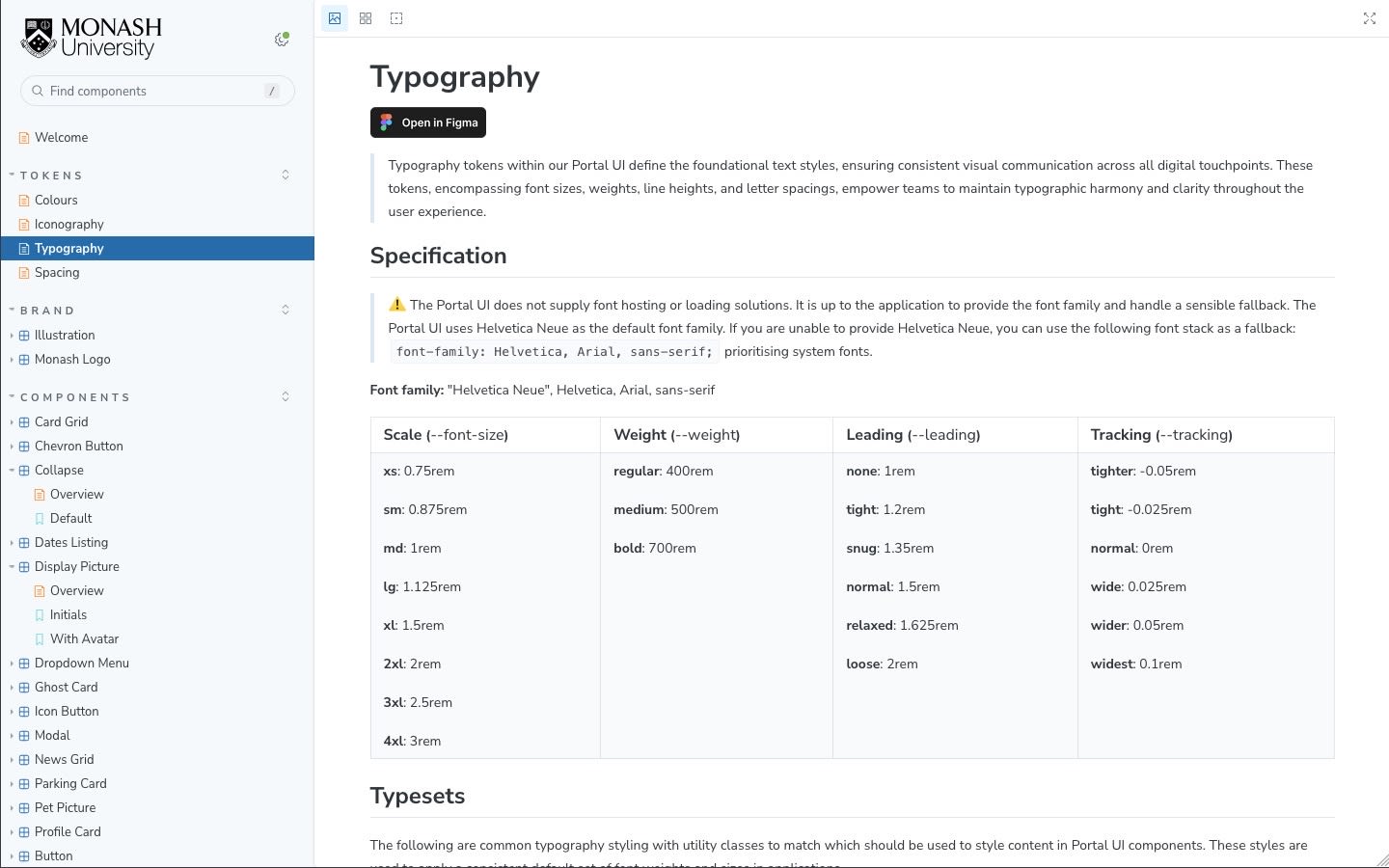 Storybook search component