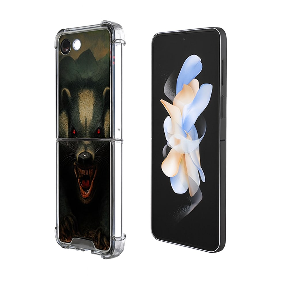 Samsung Samsung Galaxy Z Flip 6 - Porsuk Temali Shock Kilif