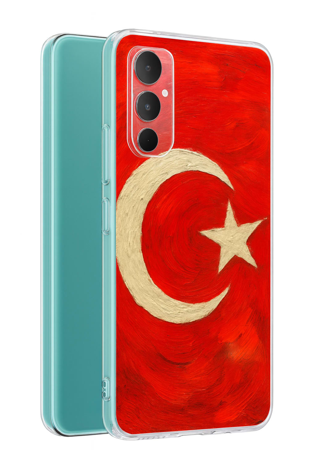 Tecno Tecno Camon 40 Pro 5G - Türk Bayragi Temali Süper Kilif