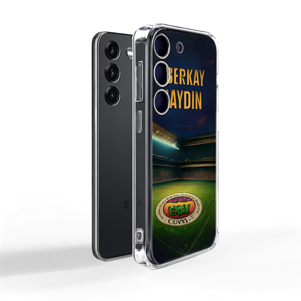 Samsung Samsung Galaxy S23 - Berkay Aydin Yazili Fenerbahçe Stadyumu Temali Shock Kilif