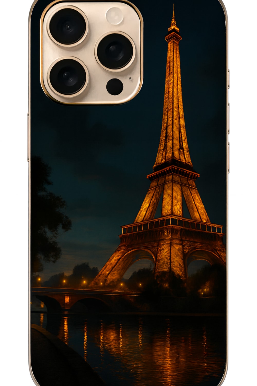 Apple iPhone 16 Pro - Eyfel Kulesi Manzarali Porto Kilif