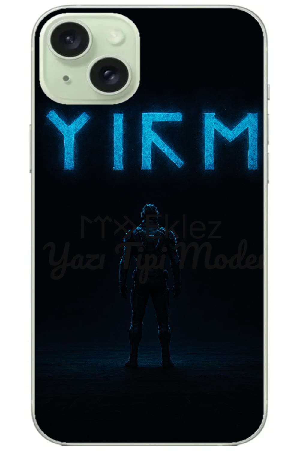 Apple iPhone 15 Plus - Modern Sanat Temali Süper Kilif