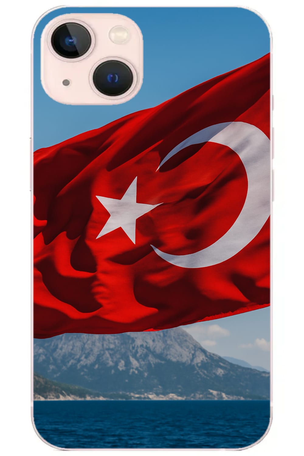 Apple iPhone 13 - Modern Geometri Temali Süper Kilif