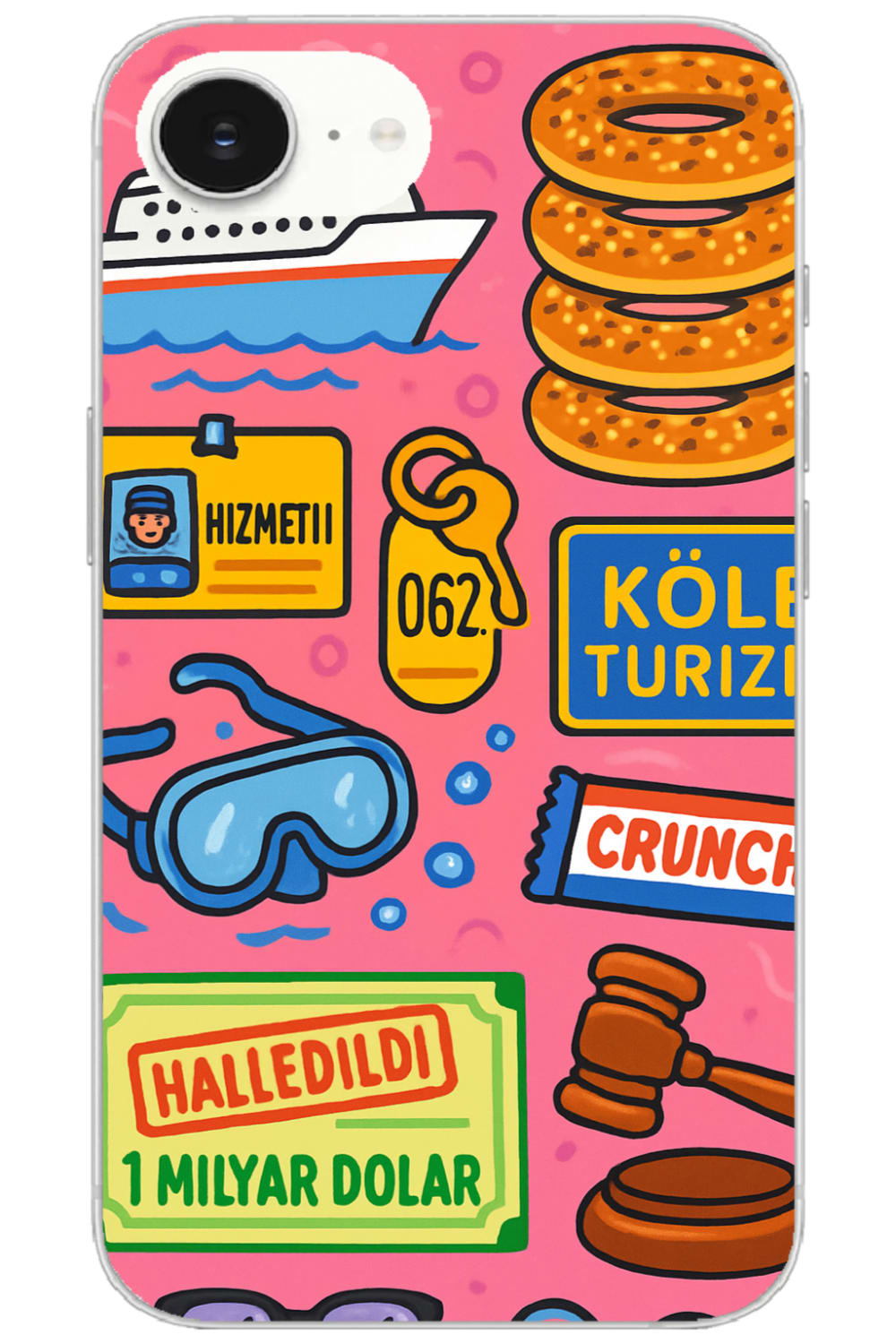 Apple iPhone 16e - Modern Tasarim Temali Lansman Kilif