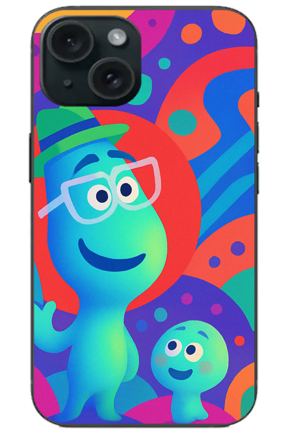 Apple iPhone 15 - Modern Sanat Temali Süper Kilif