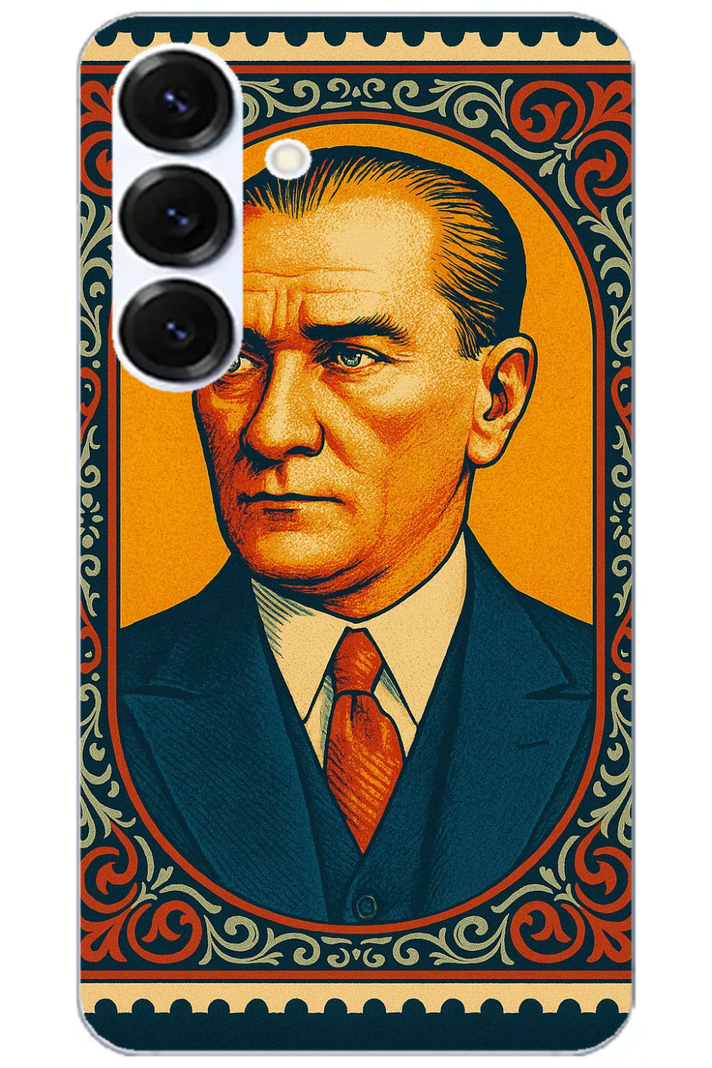 Samsung Samsung Galaxy S25 Edge - Modern Geometrik Desenli Lansman Kilif