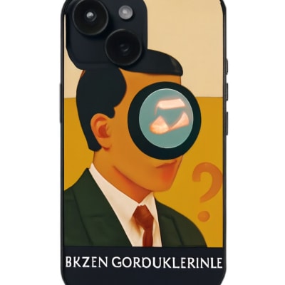 Apple iPhone 15 - Vintage Derin Tasarimli Shock Kilif