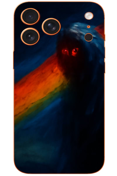 Apple iPhone 17 Pro - Modern Sanat Temali Süper Kilif