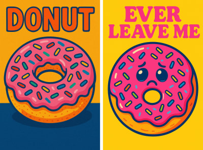 Çift Telefon Kılıfları – Donut Aşkı
