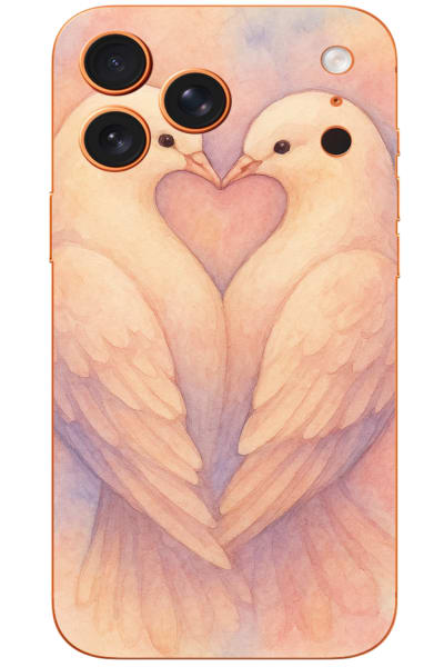 Apple iPhone 17 Pro - Modern Sanat Temali Süper Kilif