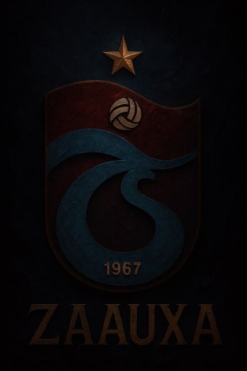Trabzonspor temalı ve zaauxa yazılı