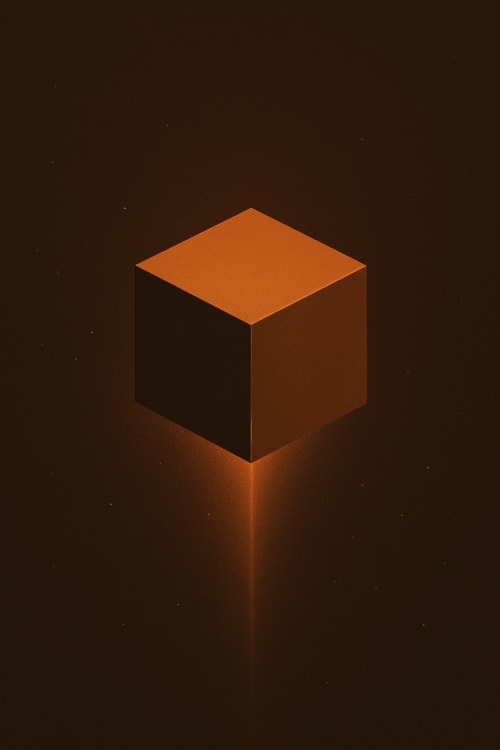 Kahverengi ışıltılı minimalist