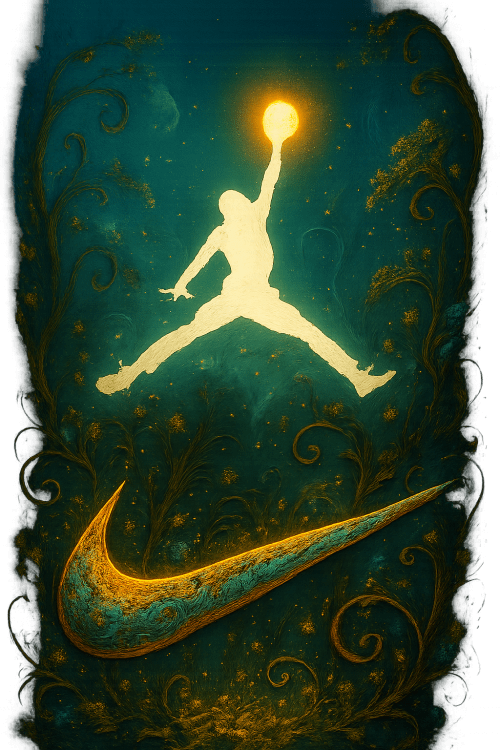 Nike logosu olsun Jordan fln