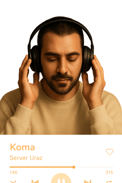 Spotify şarkı kılıfı olacak. Şarkı da server uraz dan koma şarkısı