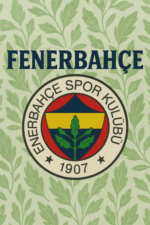 realistic Fenerbahçe logo, high resolution, detailed design, subtle color gradient background, Fenerbahçe yazısı olsun logo arka plan golf renkte ekleyebilirsin. Gerçekçi Fotoğraf: Yüksek çözünürlüklü, gerçek bir fotoğraf gibi net ve detaylı. Yaprak 