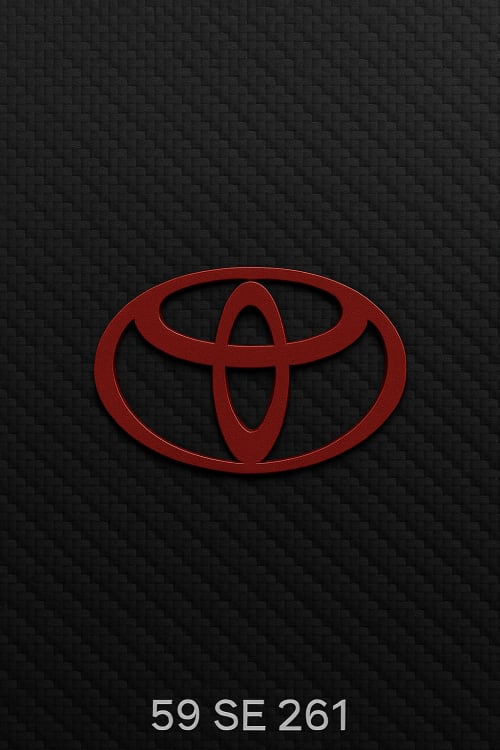 bana 13 pro max kılıfı tasarla ama kılıfın arka planı karbon görünümlü çok büyük olmayan ama kendini belli edicek bir toyota logosu logo carbonla uyumlu koyu kırmızı bir renk olabilir ve küçük bir kısmındada 59 SE 261 yazsın. Gerçekçi Fotoğraf: Yükse