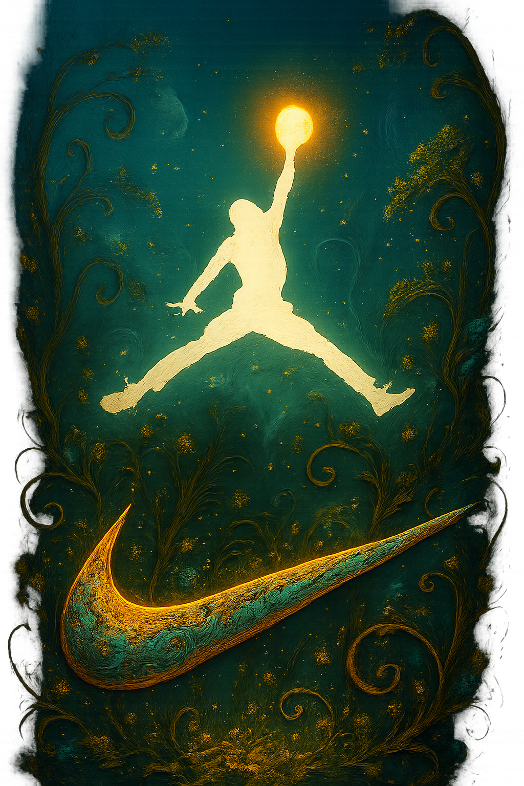 Nike logosu olsun Jordan fln