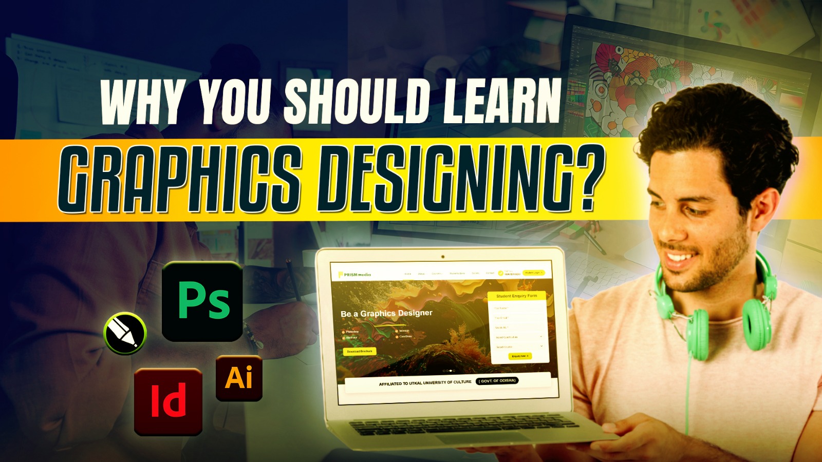 Why Try Program Graphics Best Animation Institute in Bhubaneswar | Prism Media