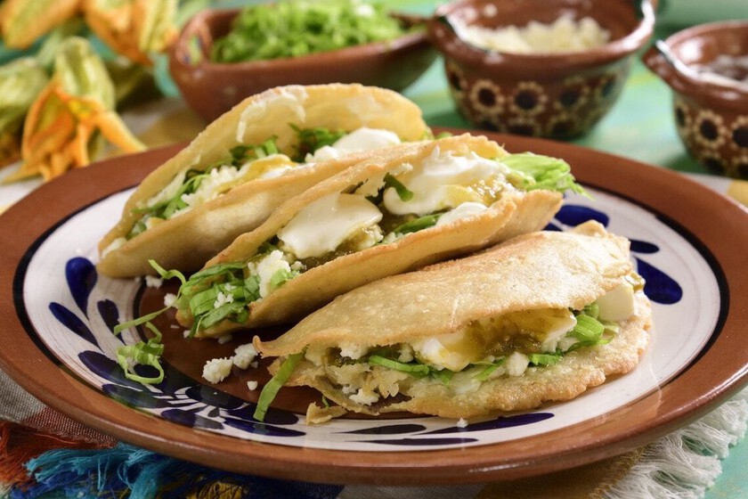 Orden de quesadillas fritas