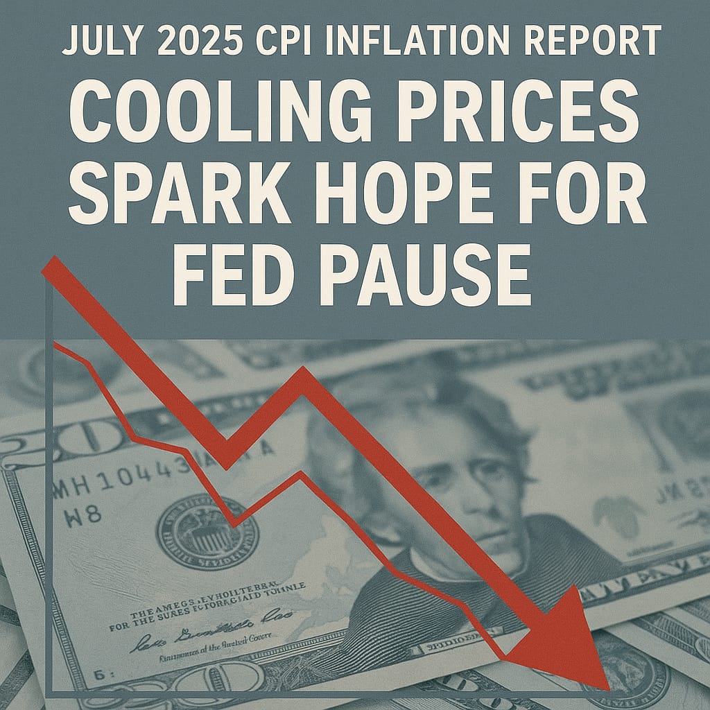July 2025 CPI Inflation Report: Cooling Prices Spark Hope for Fed Pause