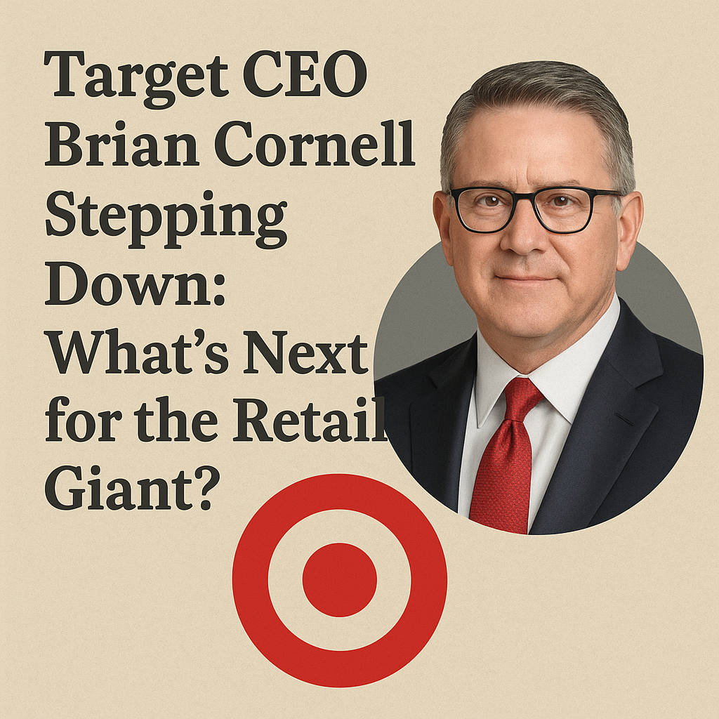 Target CEO Brian Cornell Stepping Down: What’s Next for the Retail Giant?