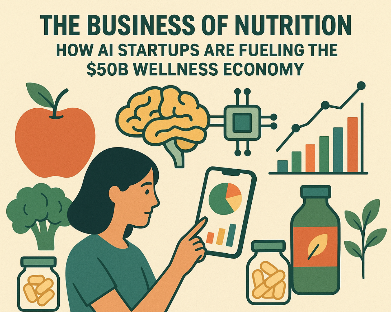 The Business of Nutrition: How AI Startups Are Fueling the $50B Wellness Economy