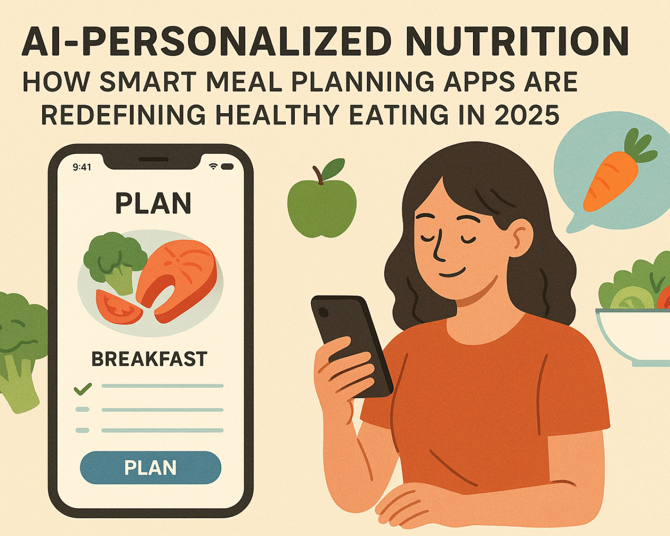From AI Wearables to Smart Diet Assistants: The Future of Nutrition Tech in 2025