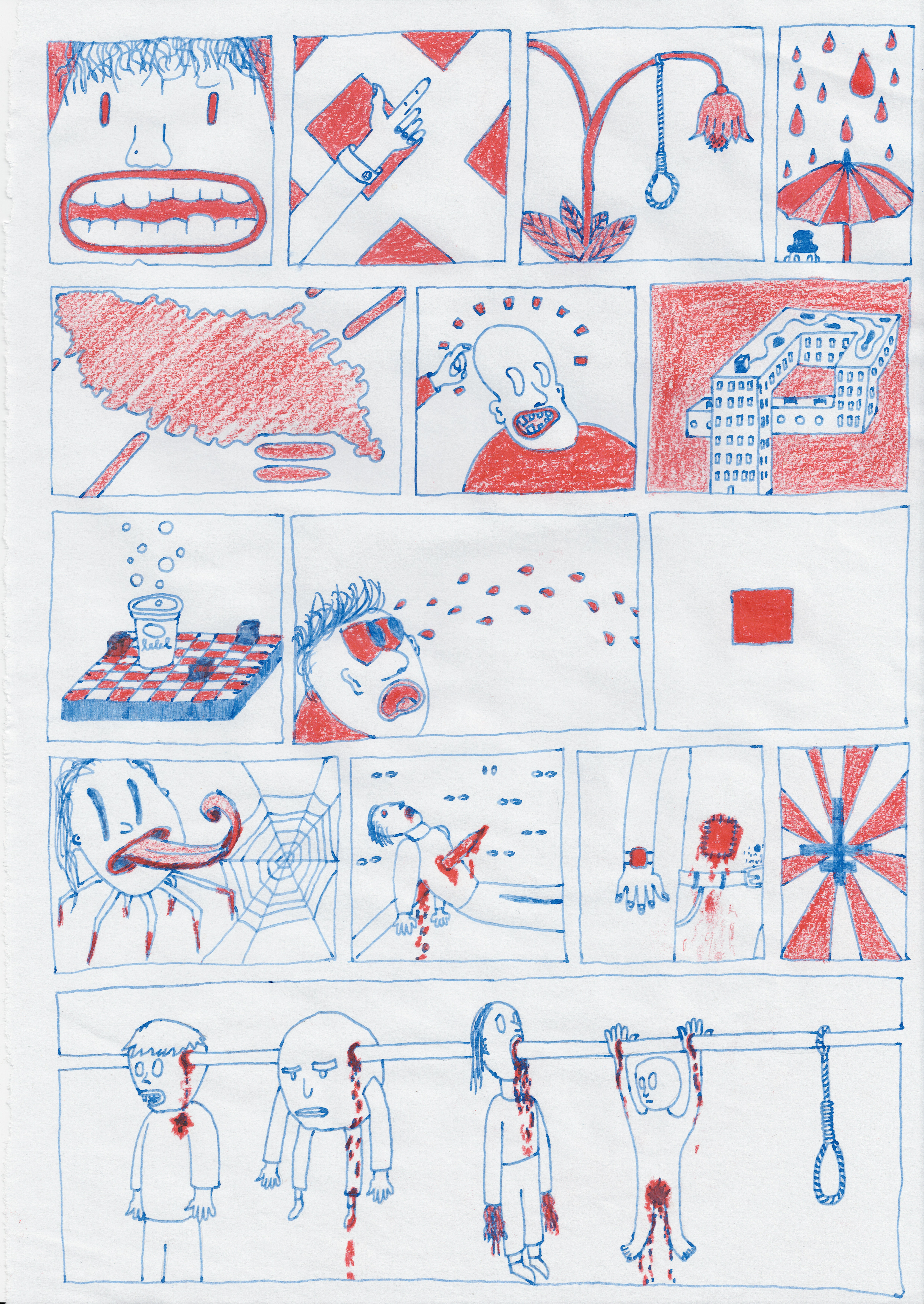 Page 5 of my comic. Too weird to describe, sorry.