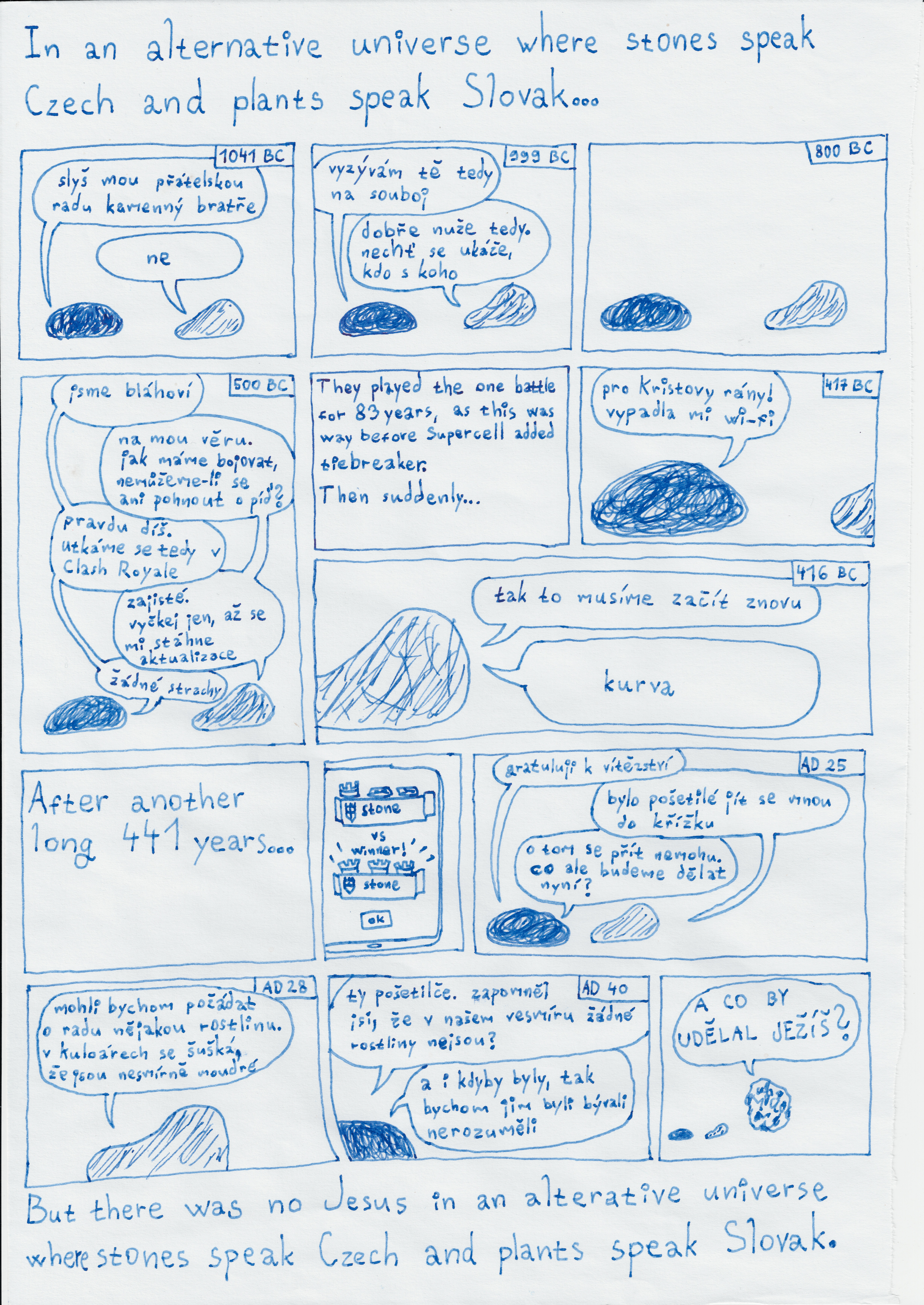 Page 6 of my comic. Too weird to describe, sorry.