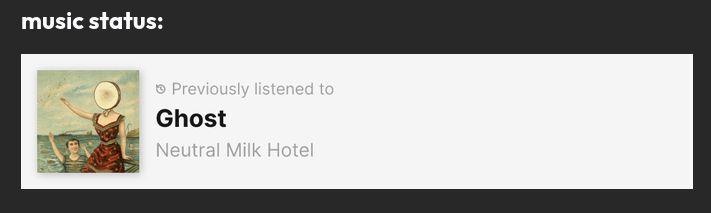 same music status as above but as an image and without some details