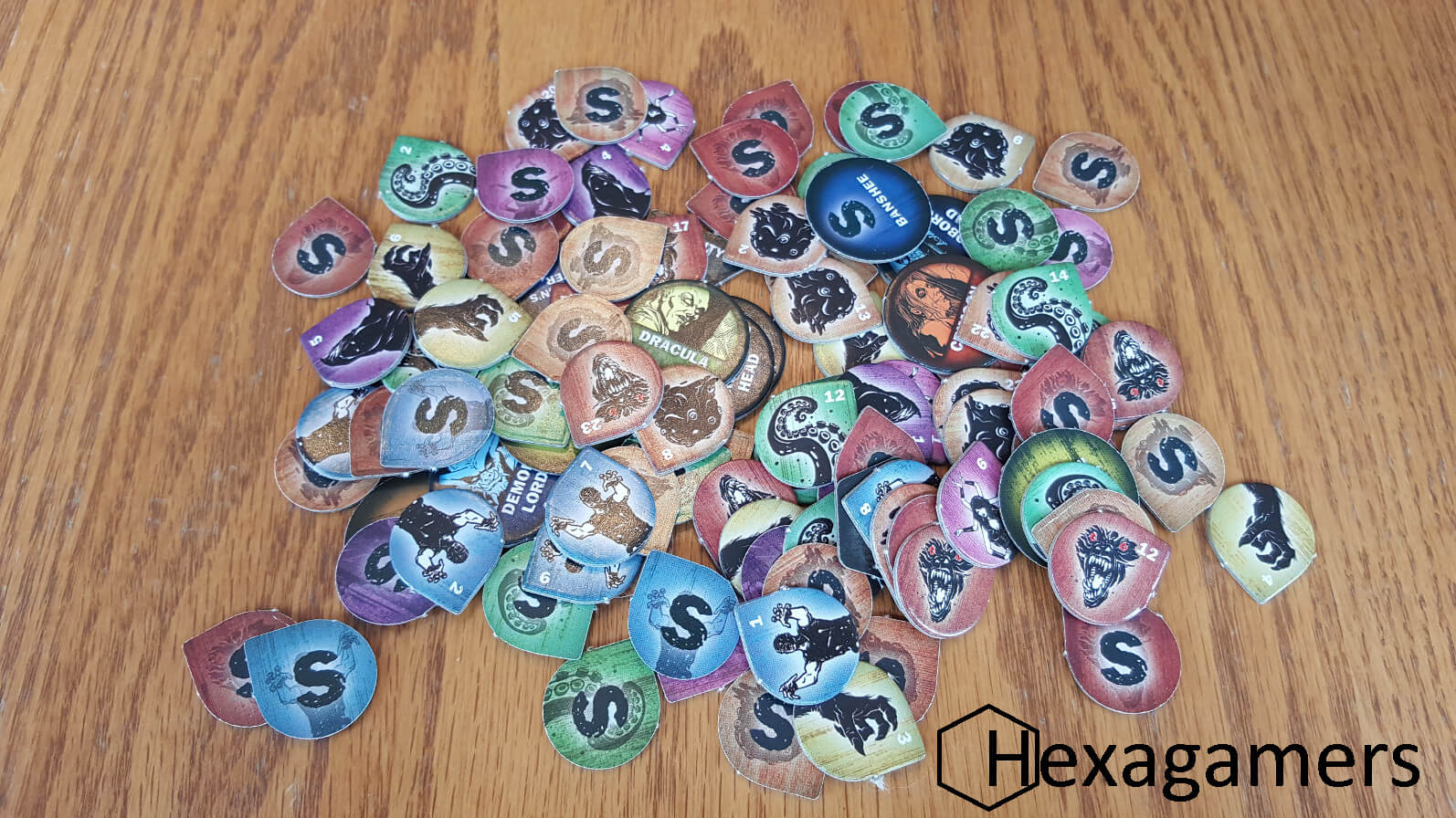 Monster tokens that come into play once the Haunt begins