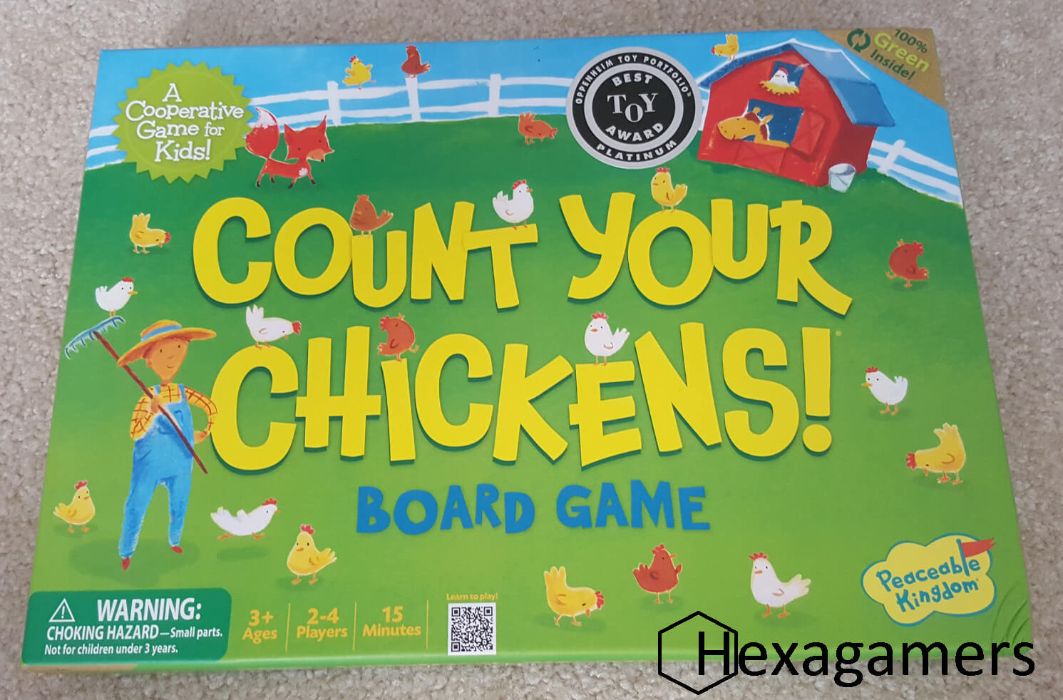 The Count Your Chickens box