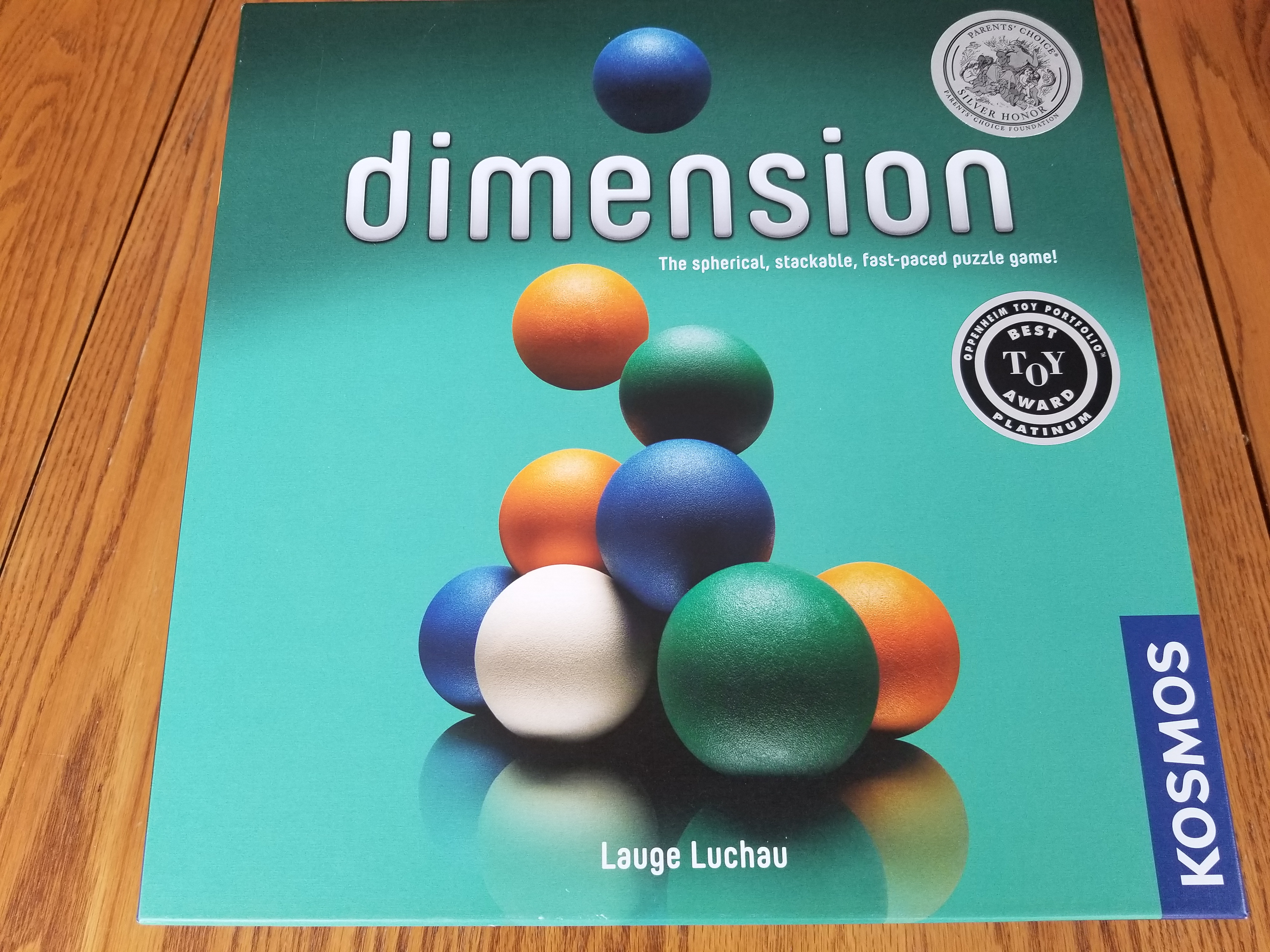 The Dimension box The Dimension board game box