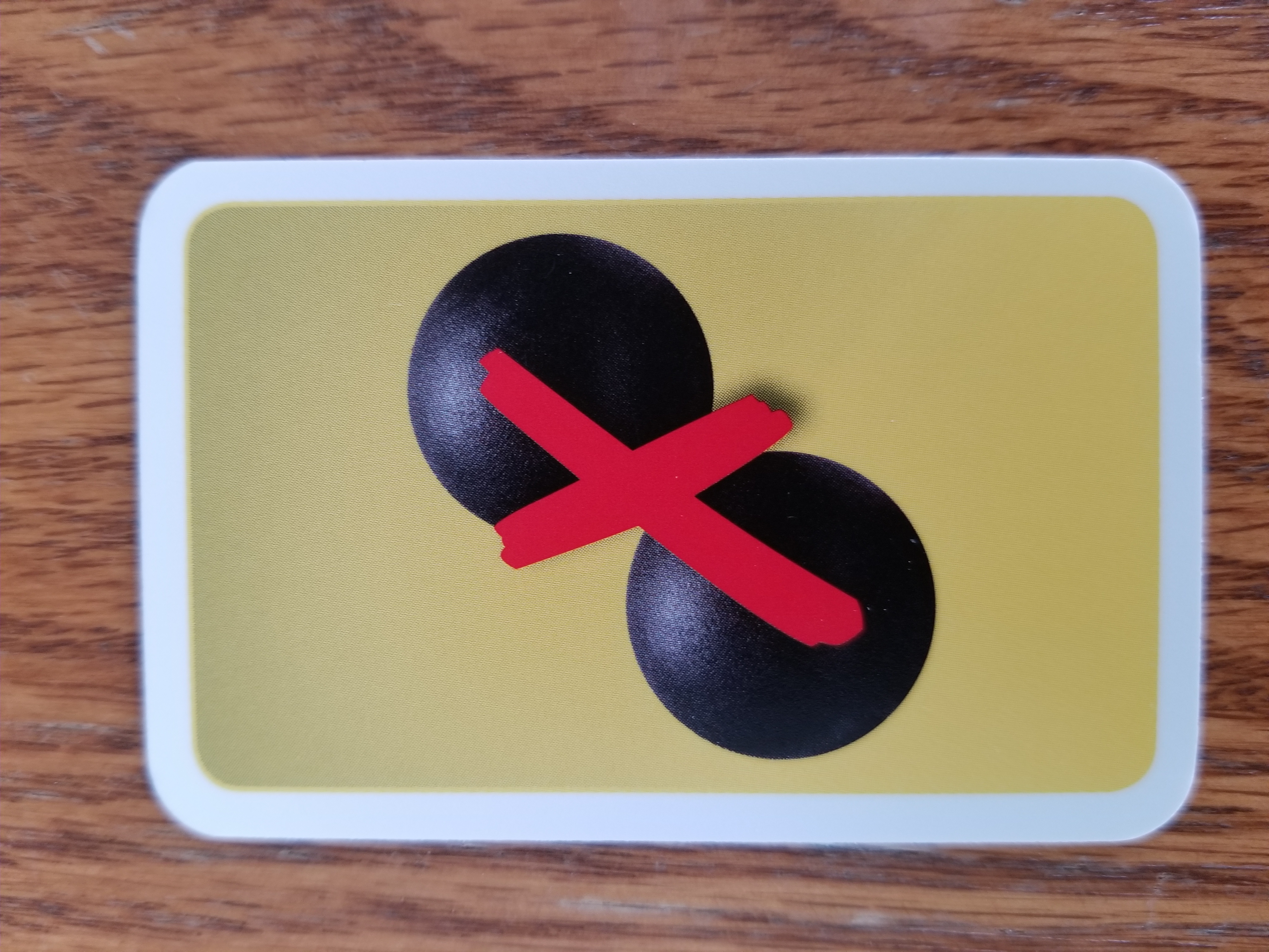 A Dimension 'cannot touch' rule card A Dimension rule card showing the "cannot touch" restriction