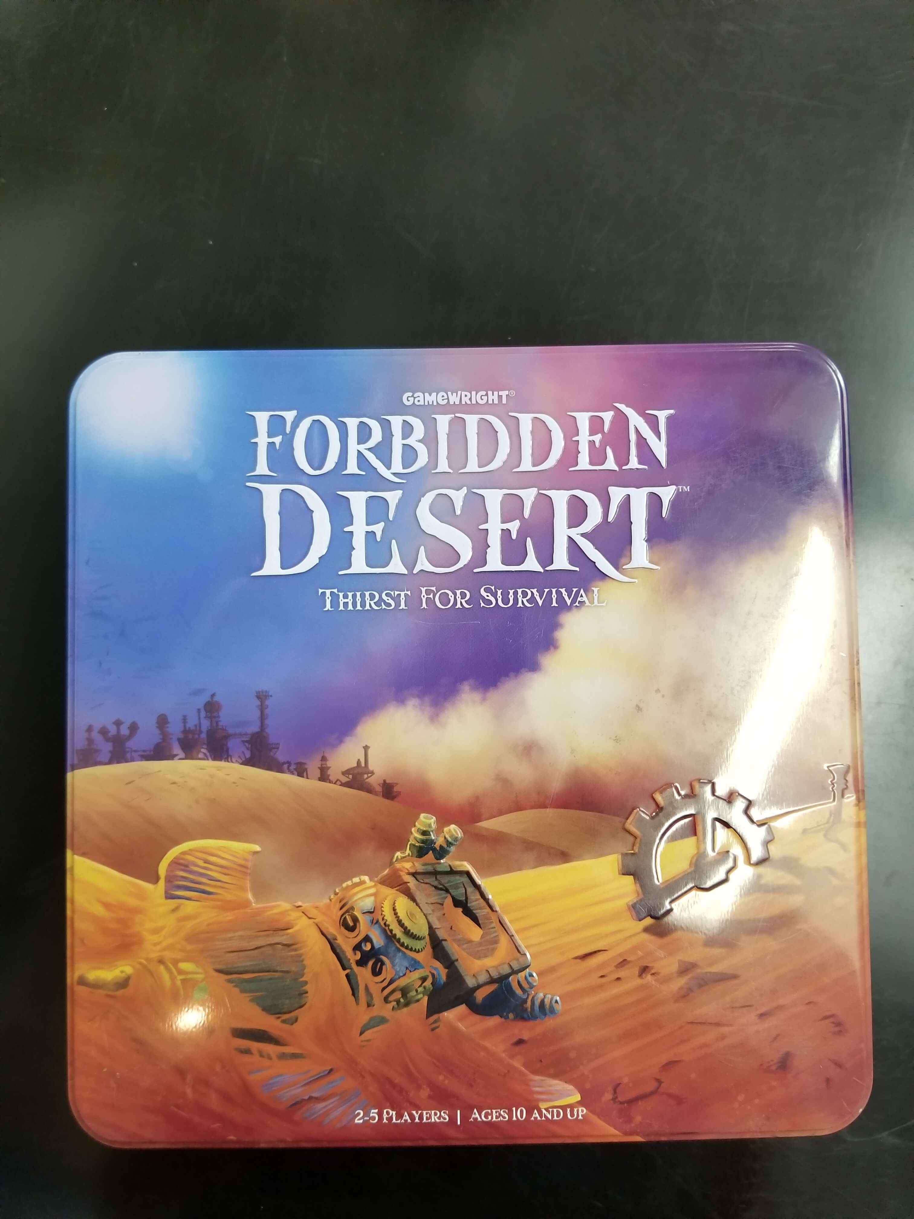 The Forbidden Desert box The Forbidden Desert box