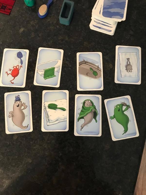 The deck of Ghost Blitz cards