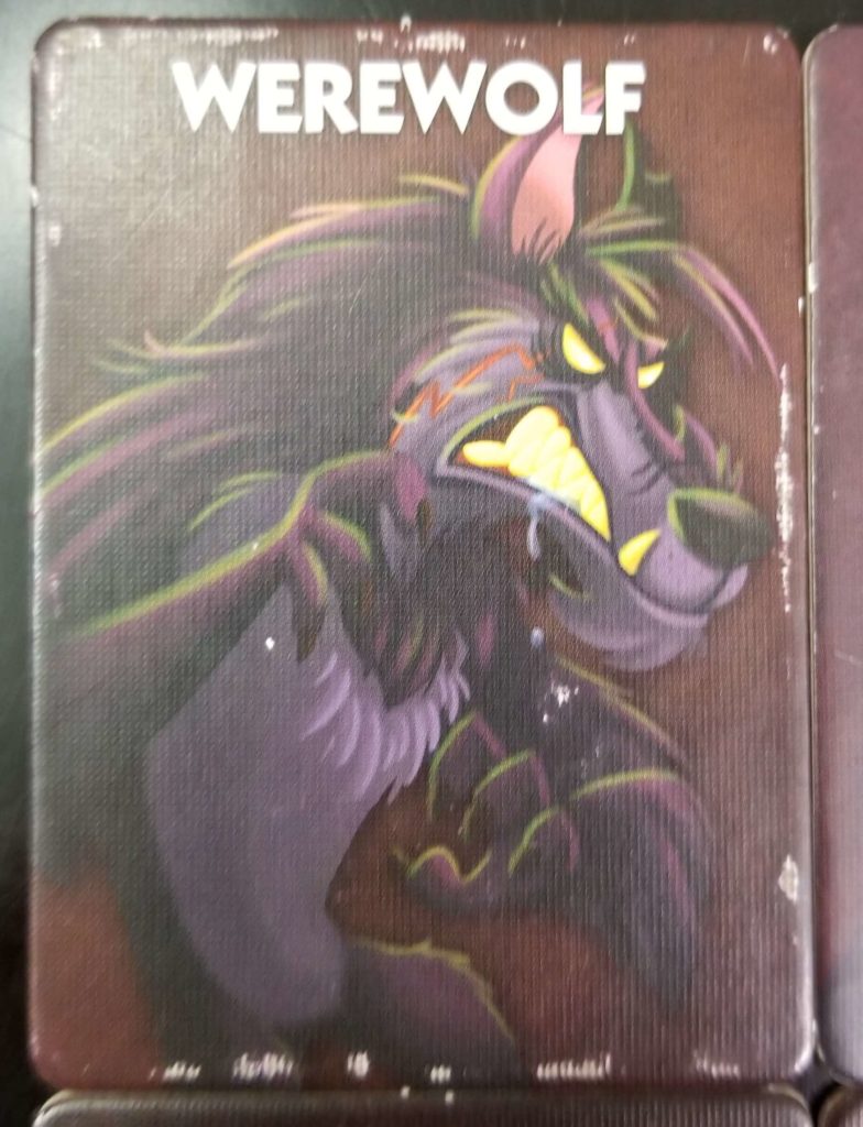 The Werewolf role card