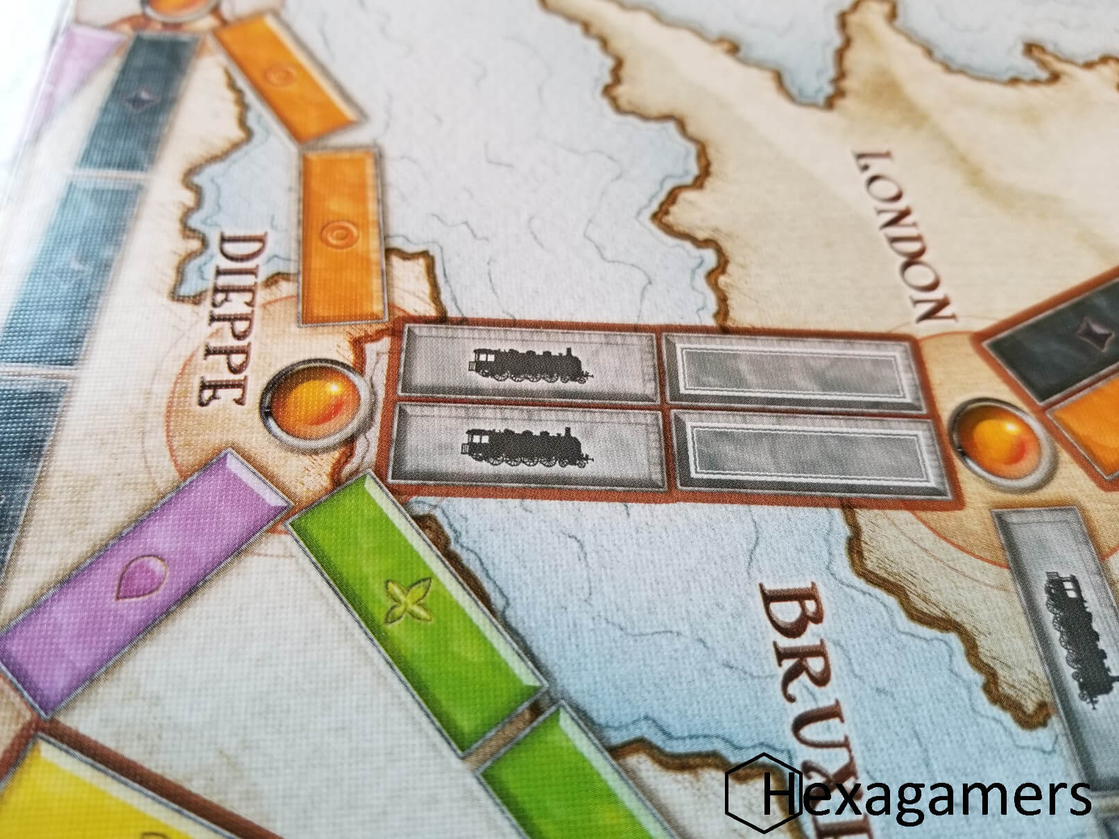 Ferry routes in Ticket to Ride Europe Ferry routes across the water in Ticket to Ride Europe