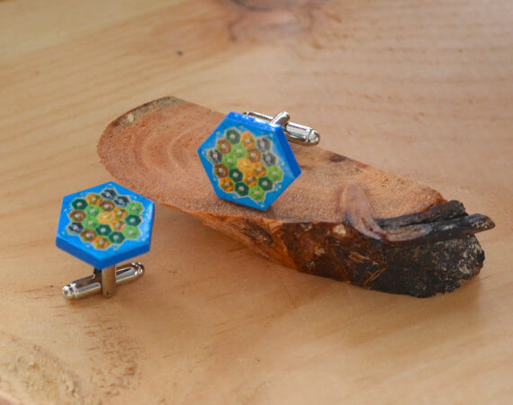 Catan Cufflinks