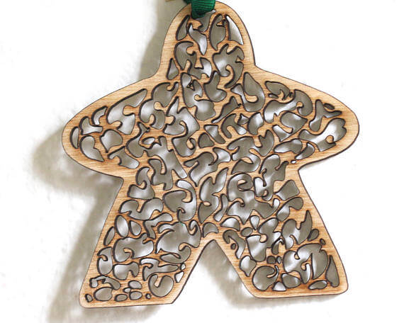 meeple ornament