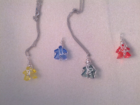 meeple pendant necklace
