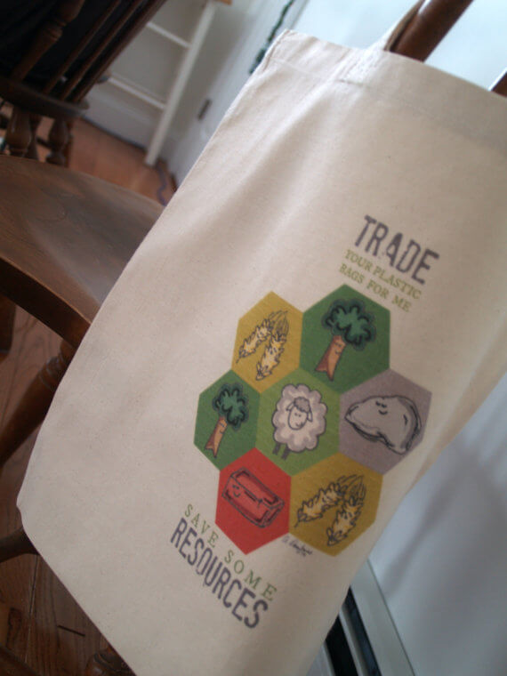 Save Some Resources Canvas Bag 3