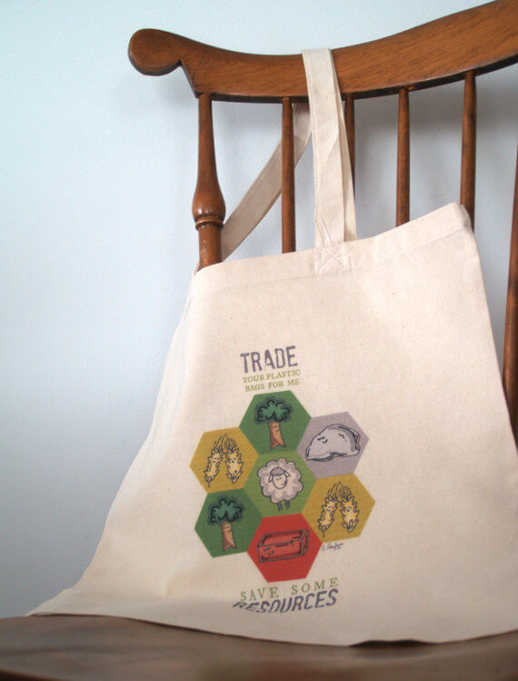 Save Some Resources Canvas Bag 4