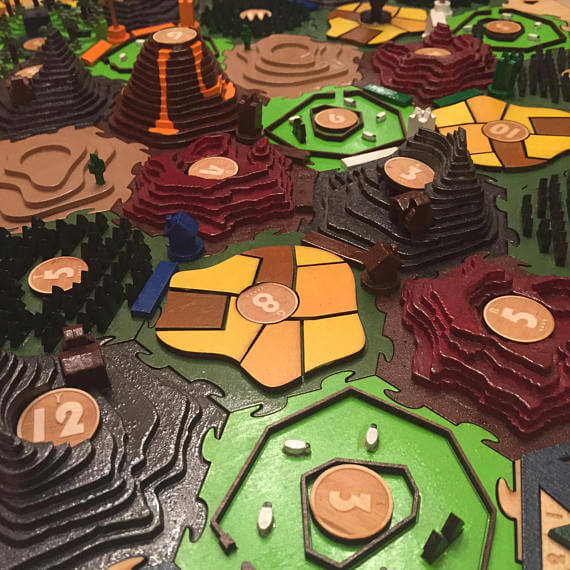 Custom Catan Board 1a