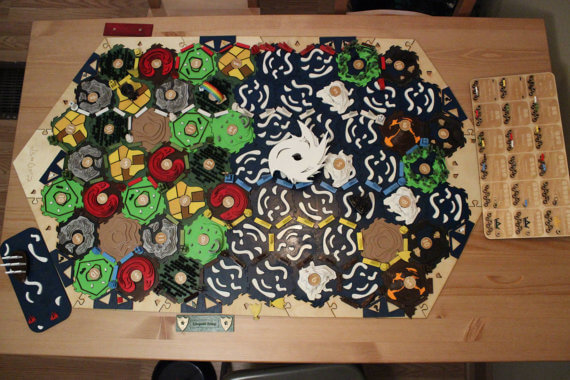 Custom Catan Board 1d